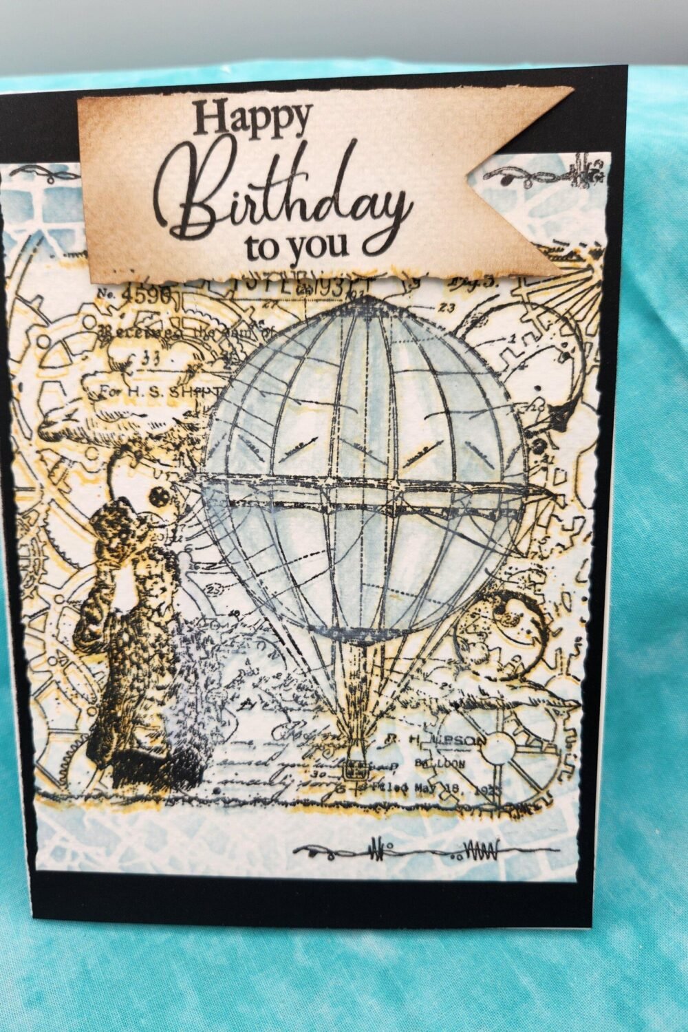 World Travel Birthday Card