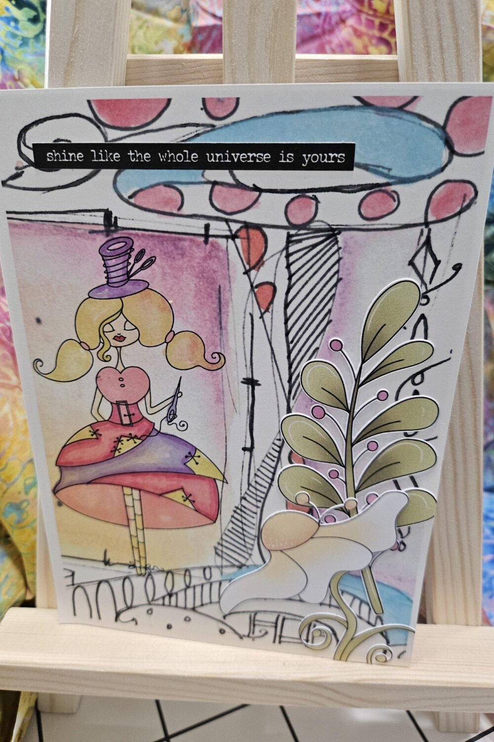 Shine Like the World is Yours - SoulSashay Teenage Birthday Card