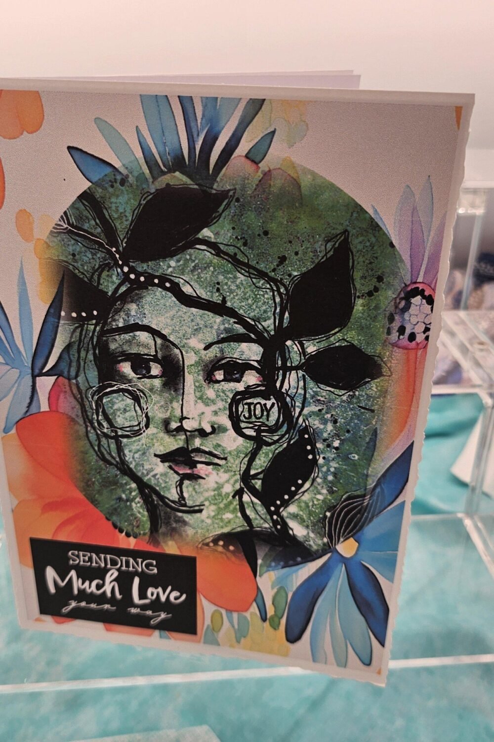 Sending Much Love Greeting Card