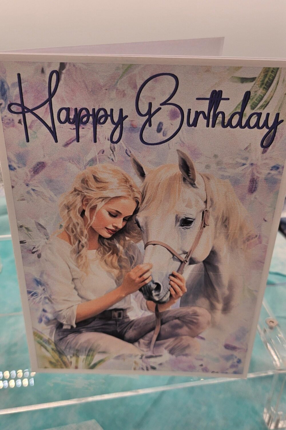Horses Beauty Birthday Card