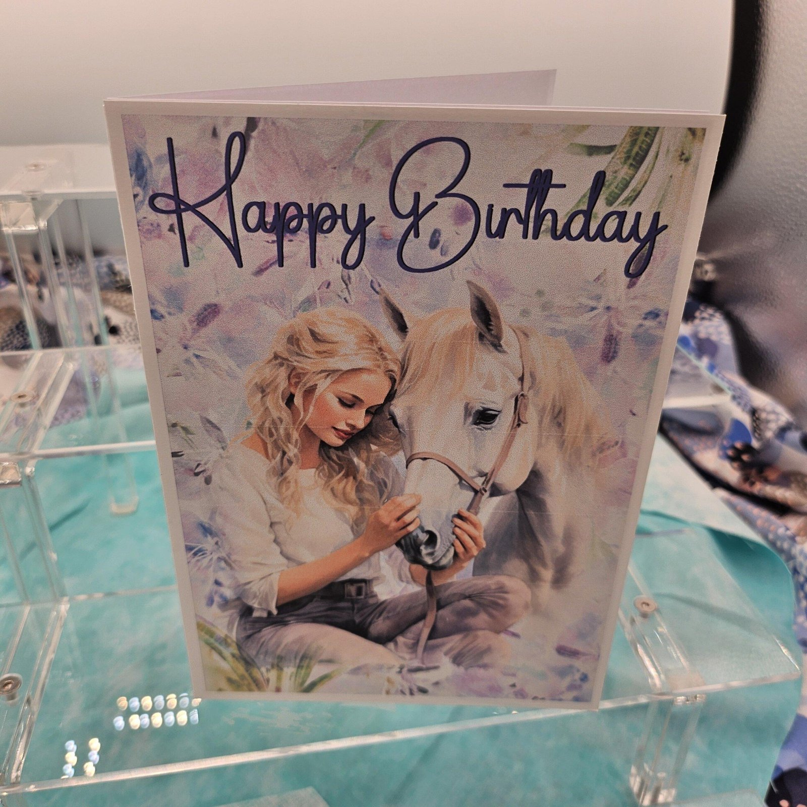 Horses Beauty Birthday Card