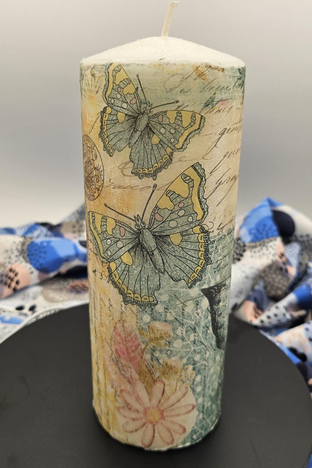 Butterfly Decor Candle