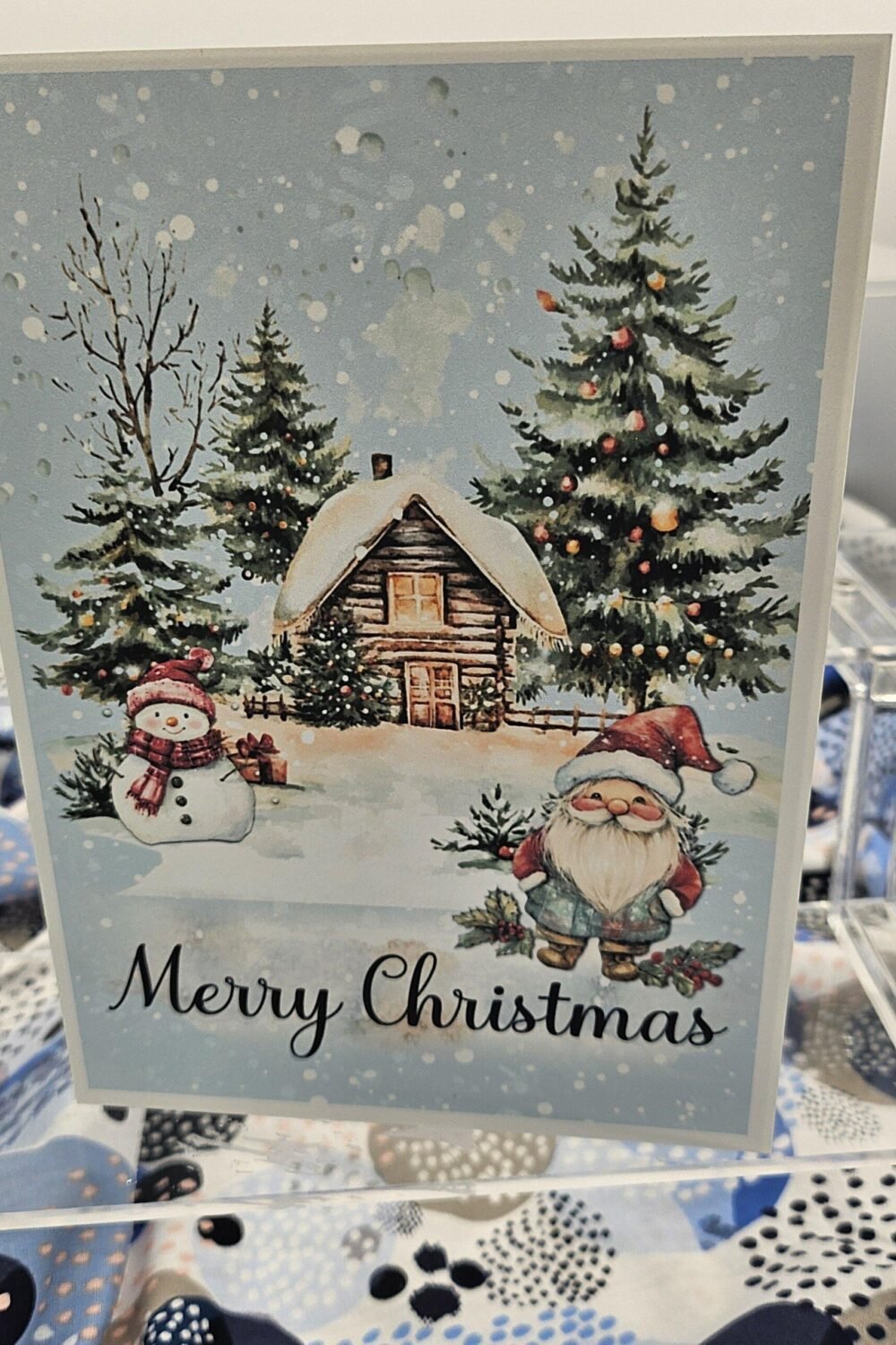 Merry Christmas Gnome Card