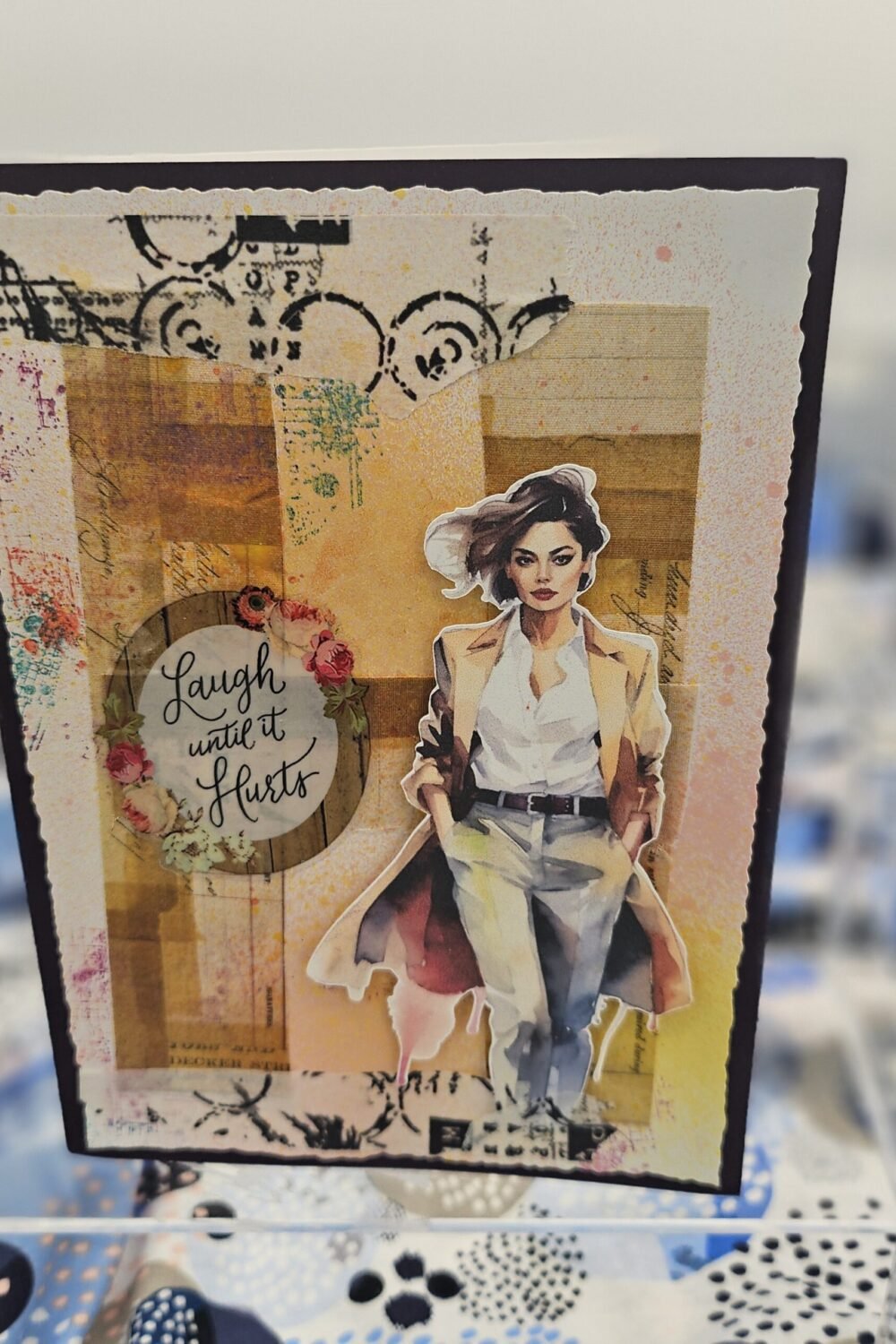 Laugh Until it Hurts Greeting Card