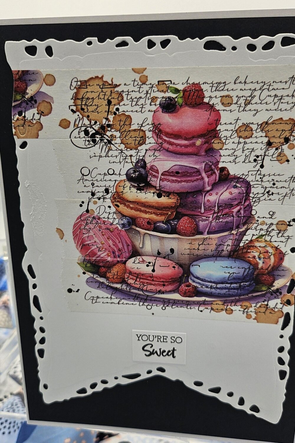 Sweet Desserts Birthday Card