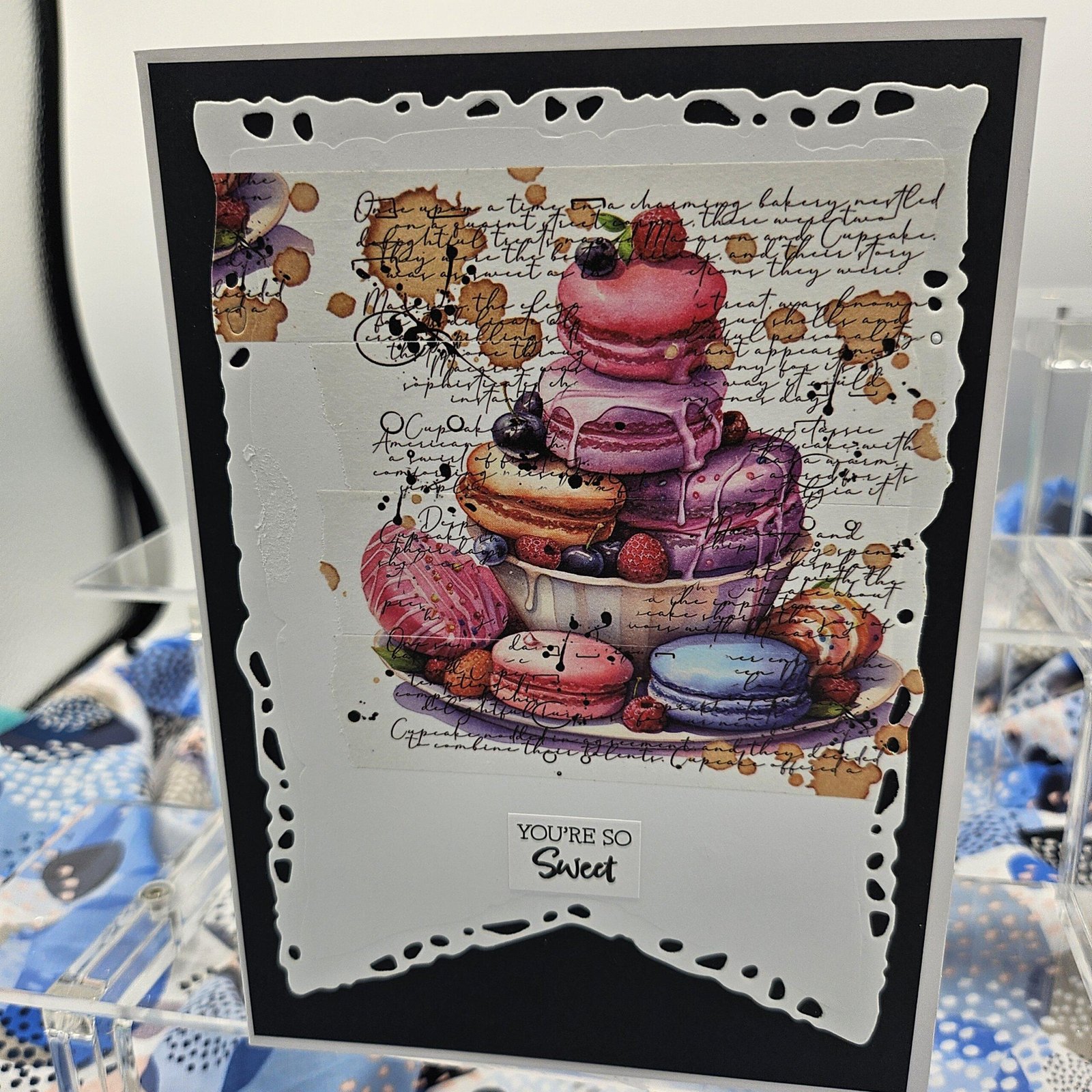 Sweet Desserts Birthday Card