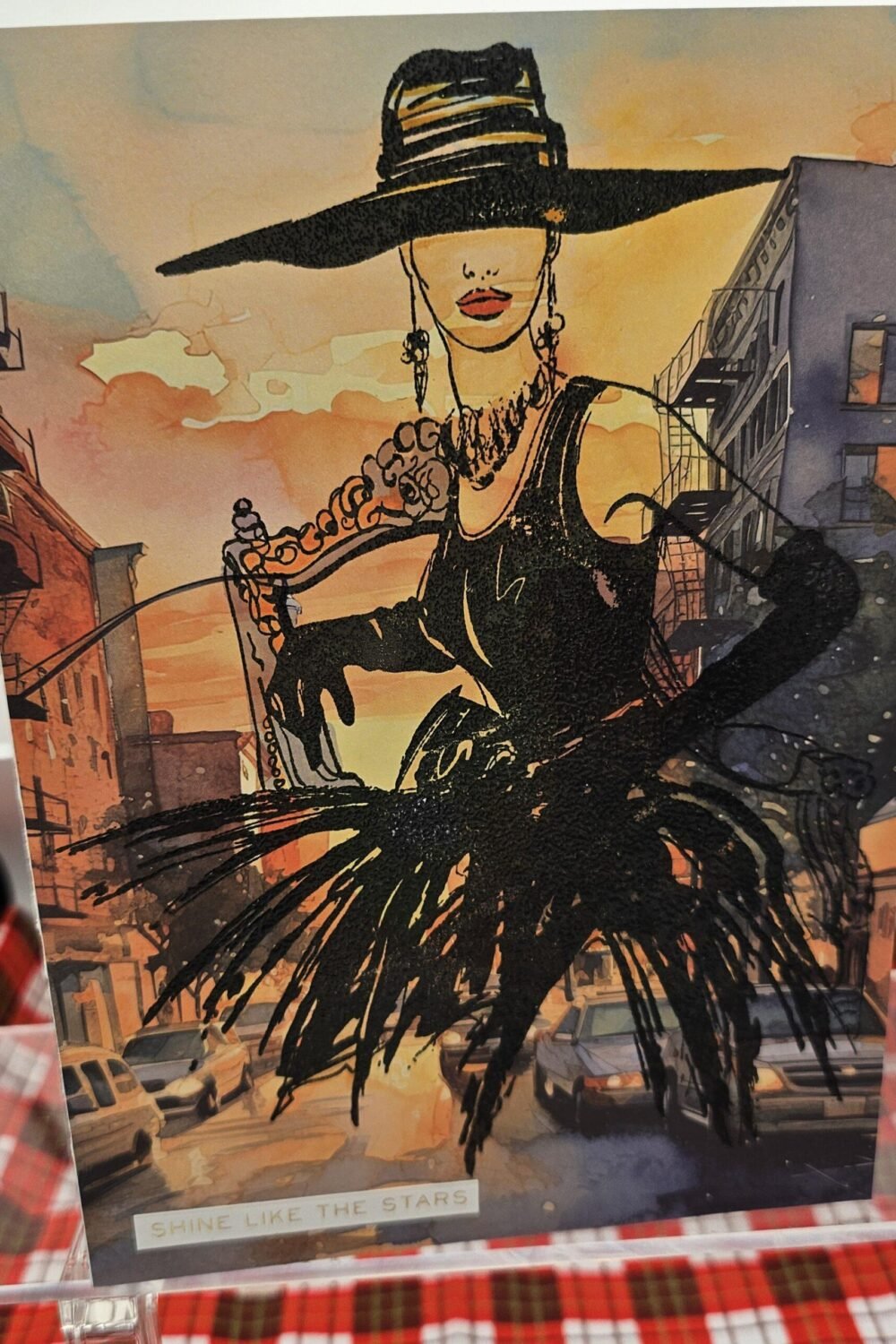 Shining Beauty Card
