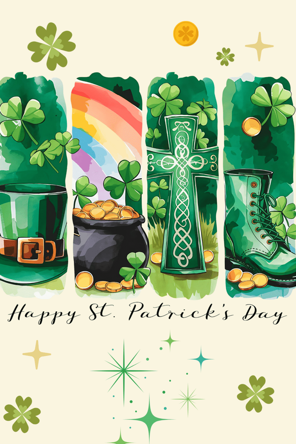 Happy Saint Patrick's Day Greeting Card