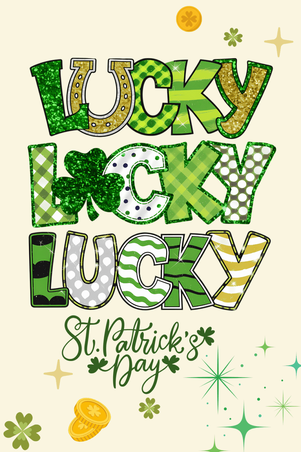 Happy Saint Patrick's Day Lucky Greeting Card