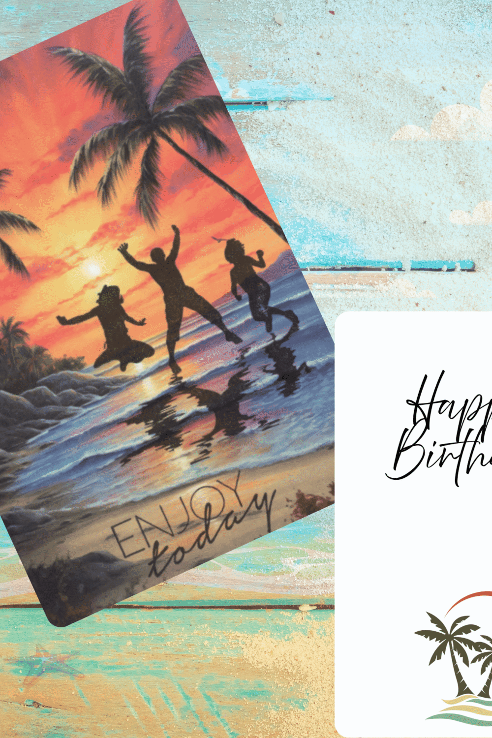 Summer Fun Birthday Greeting Card