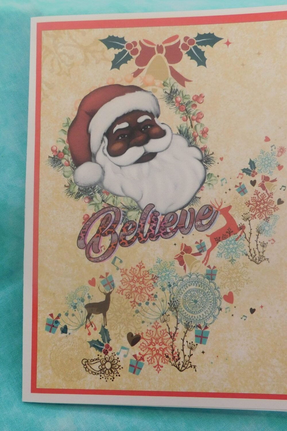 Believe Christmas Greeting Card
