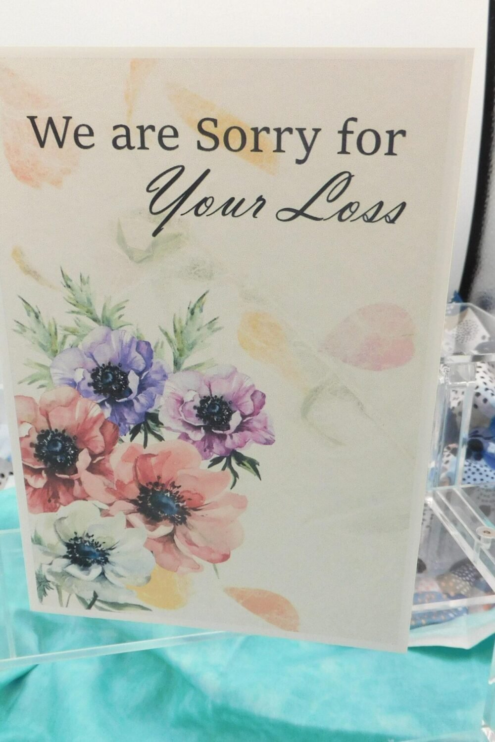 Sorry for Your Loss - Sympathy Card