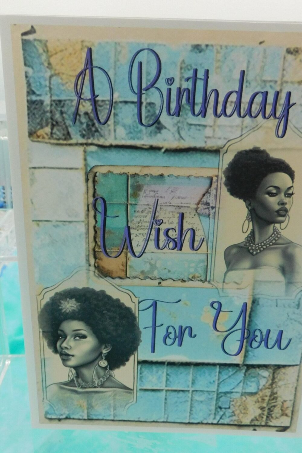 Women's Vintage Birthday Cards- A birthday wish