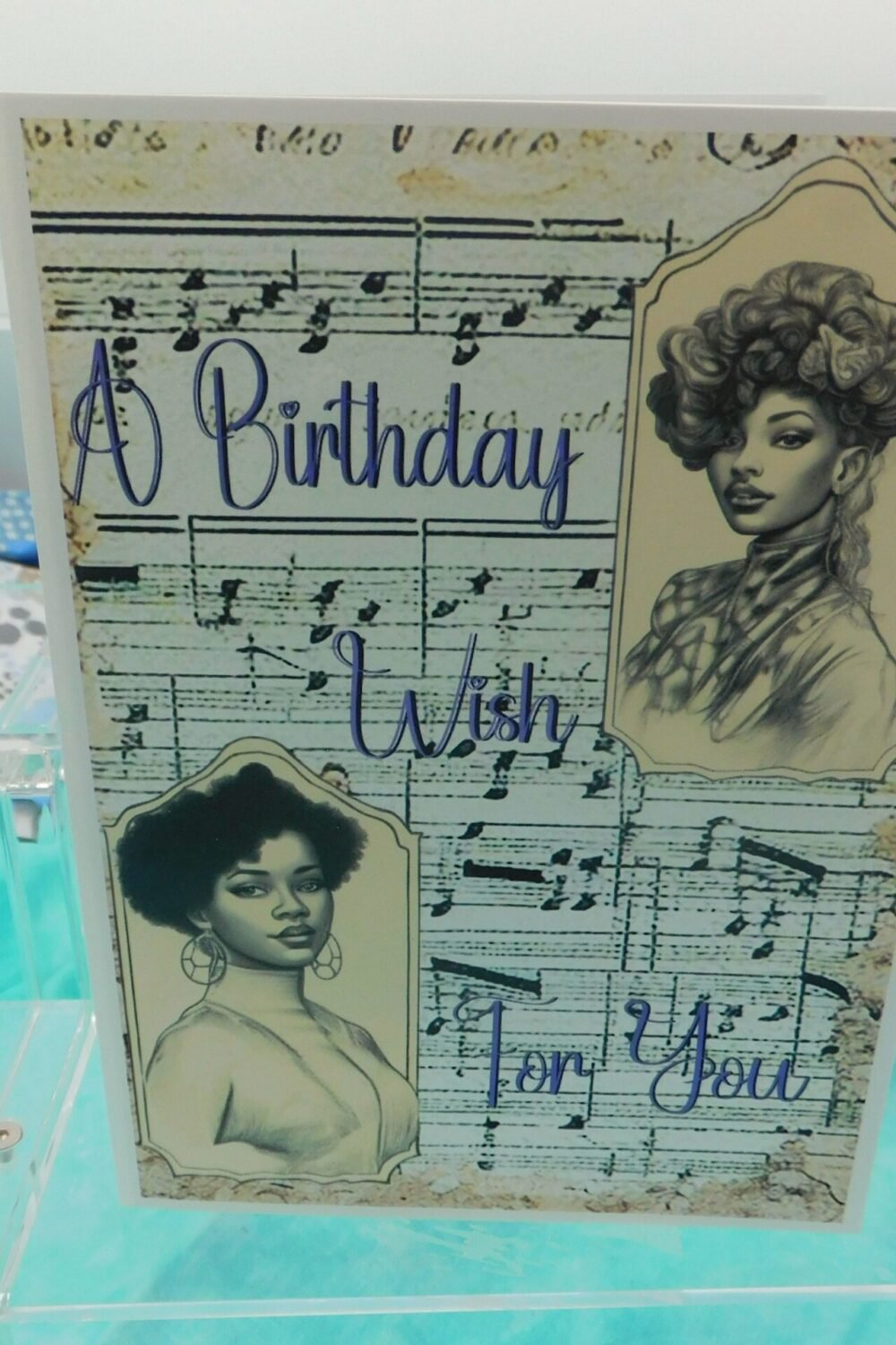 Women's Vintage Birthday Cards - A Birthday Wish 2