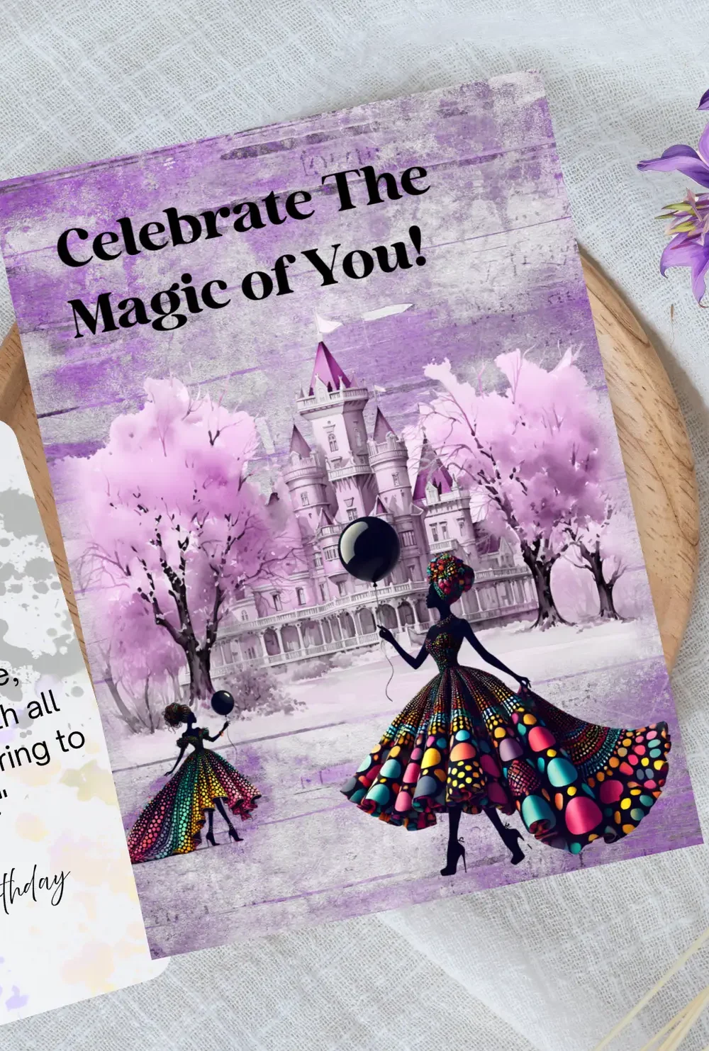 Bold - Beautiful - Strong -Celebrate the Magic of You -Birthday Card Series