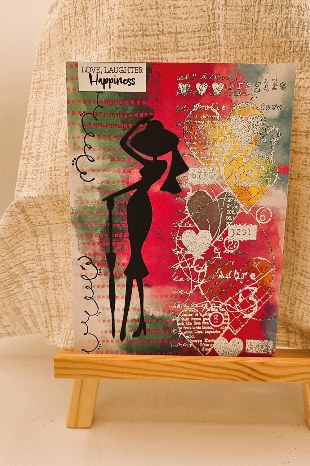 Ms. Lady Celebration Greeting Card