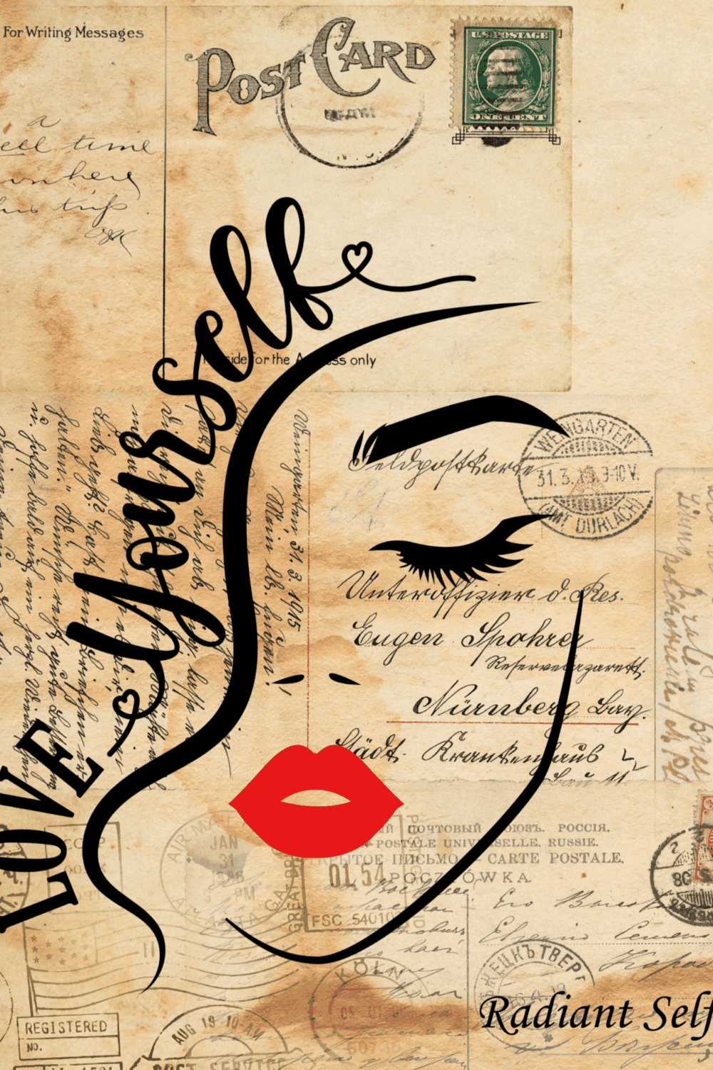 Radiant Self 8.5 x 11 Journal Notebook