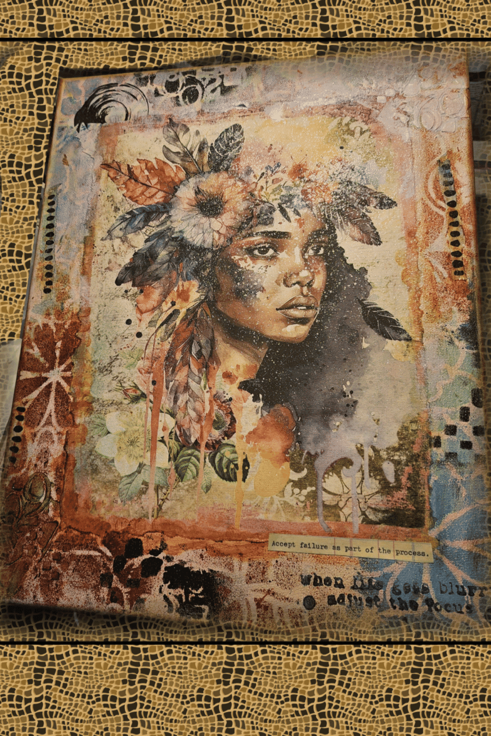 Beautiful Woman Artistic Canvas Painting