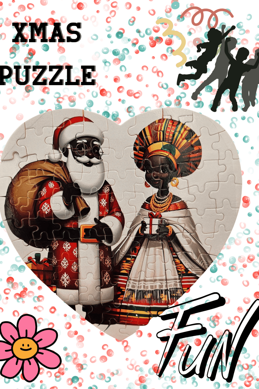 🧩 Custom Photo Puzzle – Personalized Heart or Square