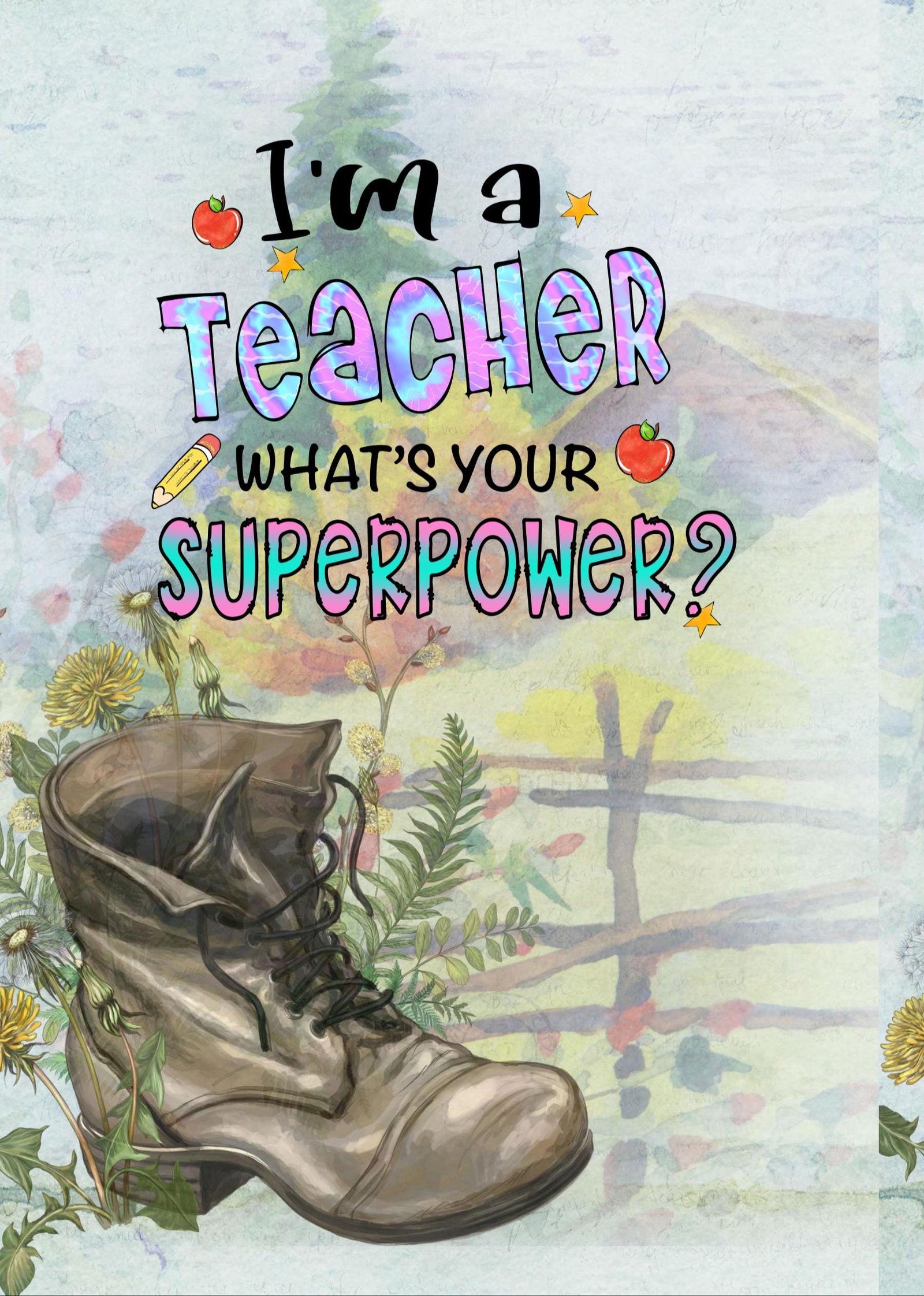 Teacher Appreciation Greeting Card - Image 3