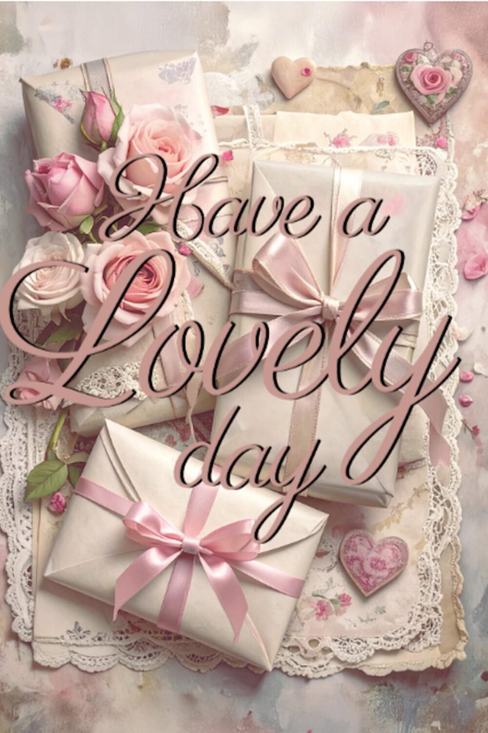 Have a Lovely Day Mini Art Print | Everyday Kindness | Thoughtful Desk Art Gift