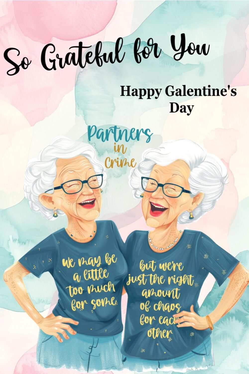 Galentine's Day Card | Cheers to Friendship (5x7)