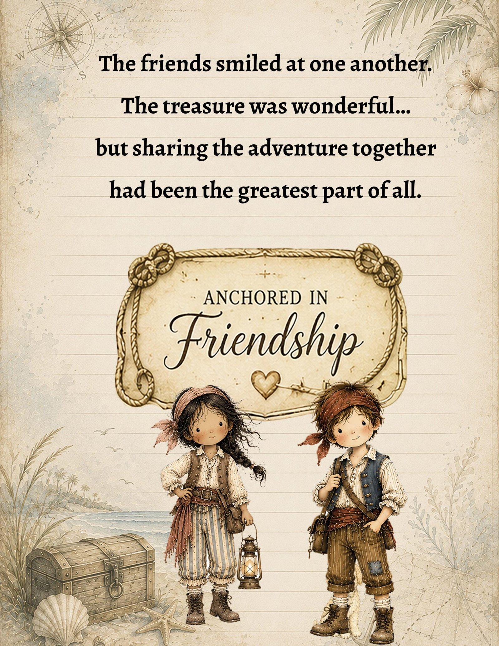 The Treasure That Was Better Shared | Printable Children's Storybook PDF | Friendship & Kindness Adventure | Ages 3-8 | Treasure Harbor Tale - Image 6