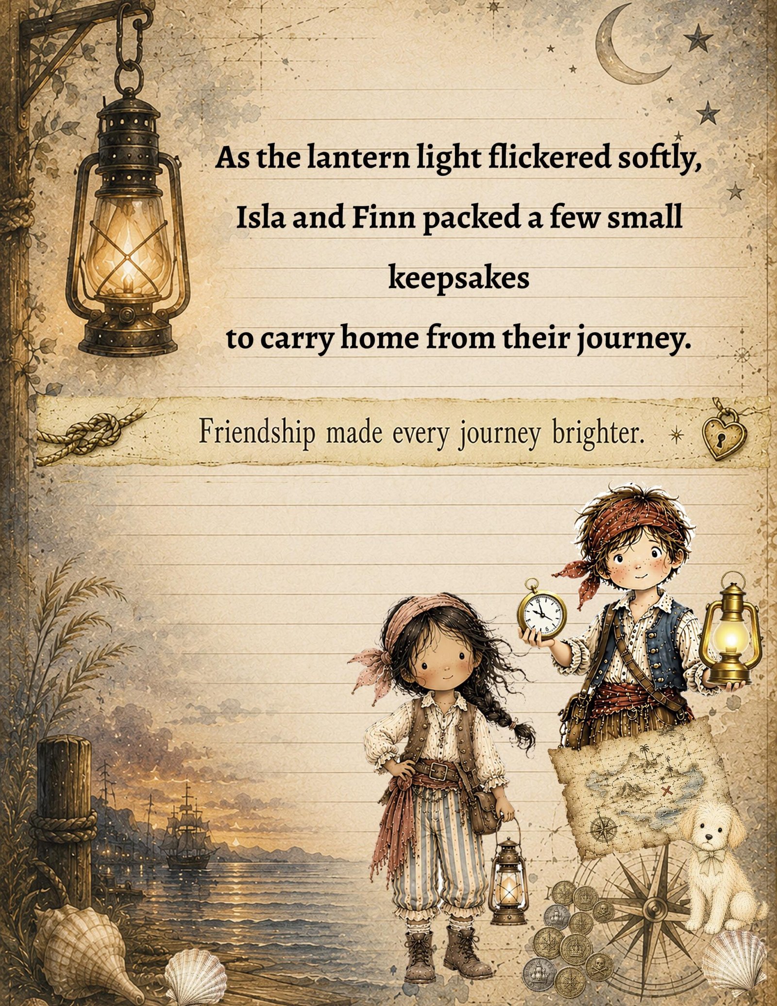 The Treasure That Was Better Shared | Printable Children's Storybook PDF | Friendship & Kindness Adventure | Ages 3-8 | Treasure Harbor Tale - Image 7