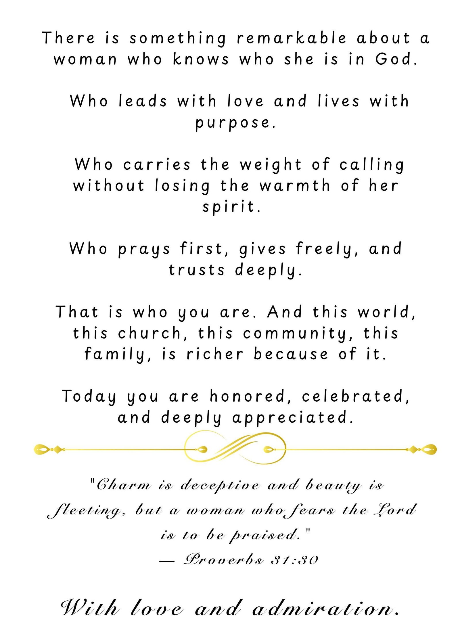 Rooted in Faith | Woman of God Greeting | Black Church Card | | Mother of the Church | First Lady Appreciation | Faith Card |Crown & Calling - Image 2